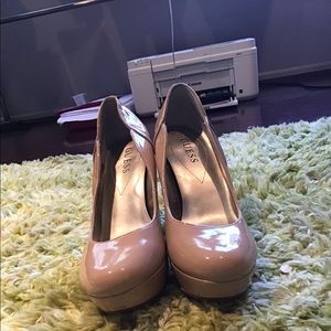 Guess patent leather heals